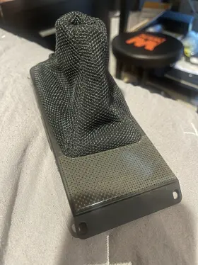 83413-sl0-z01za Honda Acura Nsx-r Na2 Genuine Mesh Shift Boot Carbon Panel Oem Jdm