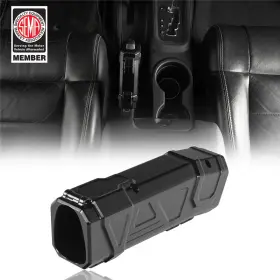 Mmr.20136 Hooke Road Black Billet Aluminum Parking Brake Handle Cover For 2011-2018 Jeep Wrangler Jk