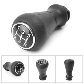Hukyu 422124175271 Manual Gear Shift Knob 5-speed For Peugeot 106 206 306 406 806 107 207 307 Black