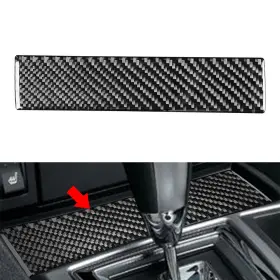 Hukyu 550735206821 Gear Shift Storage Box Groove Cover Trim For Chrysler 300 300c 2005-2007