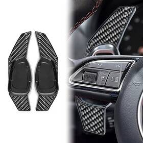Hukyu 550736301754 Steering Wheel Shift Paddle Extension Fit Audi S3 S5 S6 Rs3 Rs4 Rs6 Rs7