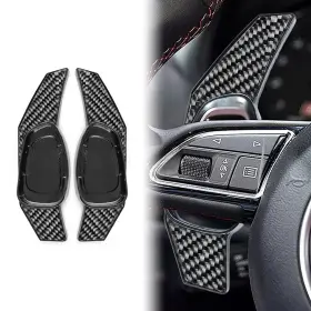 Hukyu 550736301754 Steering Wheel Shift Paddle Extension Fit Audi S3 S5 S6 Rs3 Rs4 Rs6 Rs7