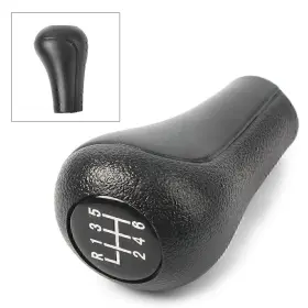 Hukyu 612047456421 Black 6 Speed Gear Shift Shifter Knob Handle For Bmw E92 E90 E60 E46 E39 E36 E53