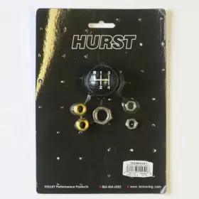 163450hst Hurst Matte Black Abs Plastic 4 Speed Knob 3/8-16 3/8-24 Threads 163450hst Hurst Matte Black Abs Plastic 4 Speed Knob 3/8-16 3/8-24 Threads