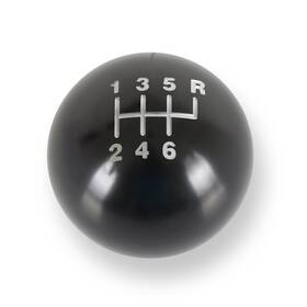 Hurst 163601hst Billet Shift Knob - 6 Speed Pattern Gloss Black