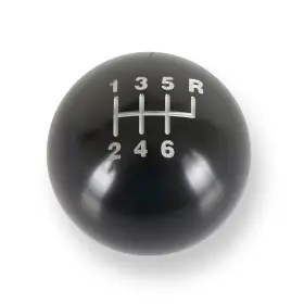 163601hst Hurst Billet Shift Knob - 6 Speed Pattern Gloss Black