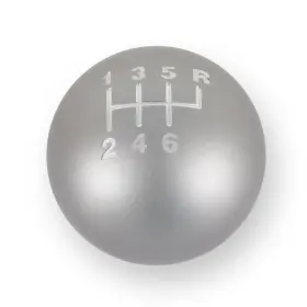 163603hst Hurst Billet Shift Knob - 6-speed Pattern Matte Grey