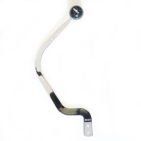Hurst 5388620-bk-4 5388620 1955 - 1957 Chevy Bench Seat Chrome Shifter Stick W Black Knob New