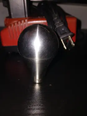 Hyb-nob-01-17 Hybrid Racing For Stainless Maxim Performance Shift Knob Countersunk