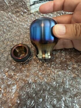 Hybrid Racing Hyb-nob-01-28 Titanium Chicane Shift Knob