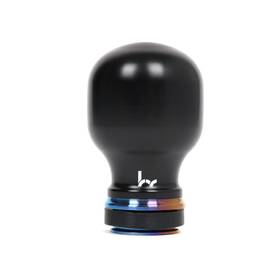 Hybrid Racing Hyb-nob-01-37 Delrin Chicane Shift Knob Black Or White With Burnt Finish Base
