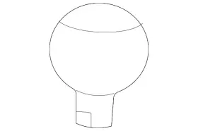 43711-aa300-red Hyundai Genuine Shift Knob