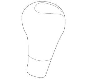 Hyundai 46720-3x200 Genuine Shift Knob