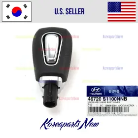 46720s1100 Hyundai A/t Gear Shift Knob Shifter Handle Oem Santa Fe 2019-2020