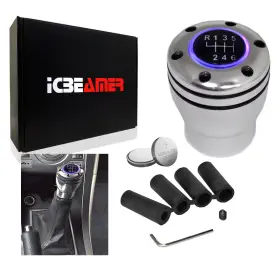 Knob-qq-pp-naff-l1p01-a Icbeamer Jdm Style Manual Transmision Stick Shifter Shift Knob With Led Purple Light L236