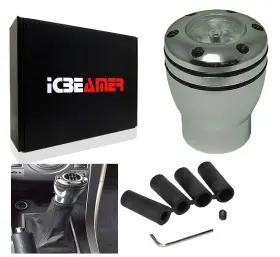 Knob-qq-wh-nxen-l1p01-a Icbeamer Jdm Style Manual Transmision Stick Shifter Shift Knob With Led White Light B280