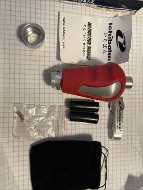 Ichibahn 807645001337 Motorsports Red Cruz Series Automatic Performance Shift Knob