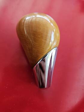 Infiniti 34910-ar213 2002-2005 Q45 Auto Wood Grain Shift Knob Shifter Oem