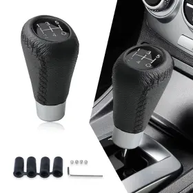 Iripdt1706bl-1pc Irinidig 1 Pc Car Shift Knob Head 1.96 X 3.5 0.7 5 Speed Manual Lever With Ad