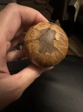 X100 Jaguar 4935 97-03 Xk8 Automatic Transmission Gear Shifter Wood Knob Cracked X100 Jaguar 4935 97-03 Xk8 Automatic Transmission Gear Shifter Wood Knob Cracked