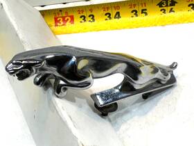 Jaguar 88-94 Xj6 1 Genuine Vanden Plas Front Hood Silver Leaping Oem