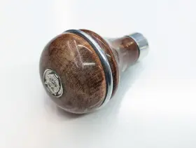 Cac008 Jaguar Wooden Walnut Gear Knob Shift Xjs X300 Xj40 X308 Xk8 Xkr Xj6