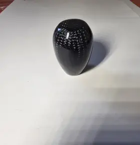3-sk-rcf-bk Jld Autosports Universal Carbon Fiber / Aluminum Weighted Shift Knob 5 Speed Or 6 Etc