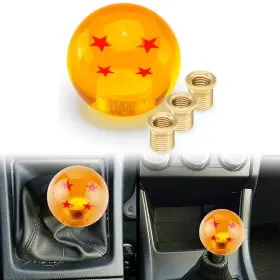 Us-sk-1004-4-star-xz Jonjea Dragon Ball 4 Star Round Shift Knob Manual Gear Shifter Head With 3 Adapters