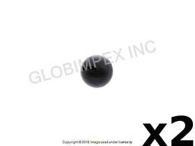 Jp Group Dansk 8188001300 Volkswagen 1965-1972 Heater Control Knob Black 2 Pcs