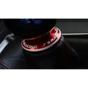 Sbr-t5-rd Js Racing Jdm Aluminum Red Shift Boot Collar 14mm Dress-up Ring 1pc Honda Acura