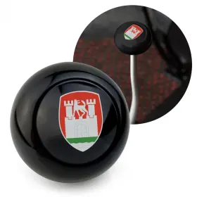 788342 Kaferlab African Wolfsburg Crest Black Gear Shift Knob M10 Bus Beetle Ghia Thing Split