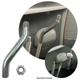 Ztp3ddcb6 Kaferlab Vw Shifter Arm Extension 12mm - Bus And Beetle 1968 Up Thing T3 T4