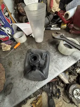 Mit-3000gt-msb-vylwst Kar Designers 91-99 Mitsubishi 3000gt Dodge Stealth Vinyl Manual Shift Boot Oem