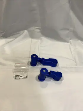17009bl Keenso 2pcs Gear Shift Lever Knob Cover Kit Jeep Wrangler Jk Jku 2011-2018 Blue 1215z