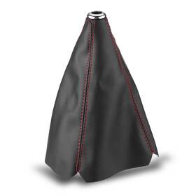 Keenso Soapr2lq6 Shifter Boot Universal Pu Leather Shift Retainer Stick Normal Black