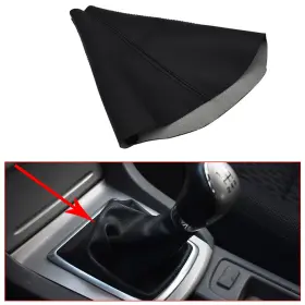 La683601cm Labworkauto Labwork Automatic Leather Shifter Shift Boot Cover For 2006-2010 Hummer H3 3.5l