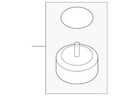 Land-rover Lr047594 Genuine Land-rover Knob