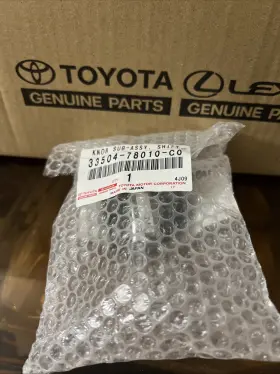 33504-78010-c0 Lexus Tx 2023 Rx Nx Black Leather Oem Shift Knob Brand New Never Used