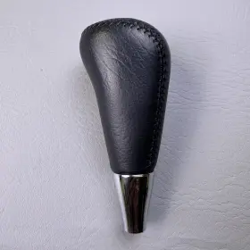 33542-50040-c0 Lexus 1995-2000 Ls400 Auto Shift Shifter Knob Lever Handle Leather Black Oem