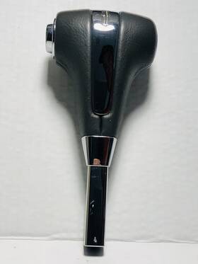 Lincoln 5l7z-7213-aa 2005 2006 Navigator Gray Leather And Chrome Gear Shifter Shift Knob Oem