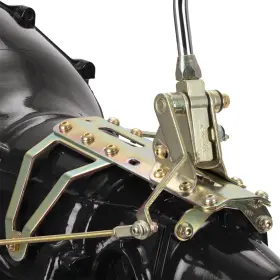 Cm4r70wel Lokar Cm Shifter Aode/4r70w Chrome 8 Inch Single Bend