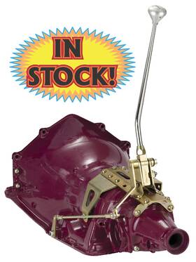 Lokar Cmc6am - Case Mount Single Bend 23 Inch Shifter For C6 With Brushed Mushroom Knob