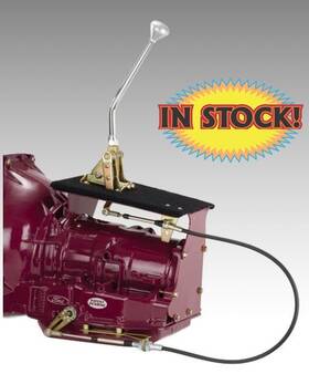 Lokar Co4l60ebm Co4l60ebm-cableoperated Sngle Bend 16 Inch Shifter For 4l60e With Brushedmushknob