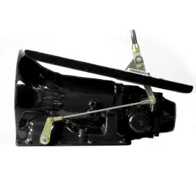 Fm350cxmb Lokar Midnight Floor Mount Shifter Th-350 12 In