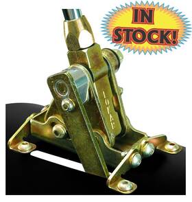 Lokar Fm400cnmp -floor Mount Dbl Bend 12 Inch Shifter For Th400 With Polished Mush Knob