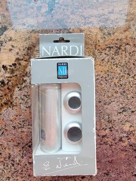 Luisi 3700.00.0002 Nardi Handbrake Handle - Natural Aluminium Universal Fitting. New No Box