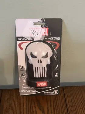 Mvl-0106cn Marvel Skull Logo Stick Cover- Universal Punisher Shift Knob Cover - New Sealed