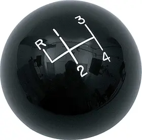 Py675 Max Performance 70-74 Firebird Black 4 Speed Shift Knob