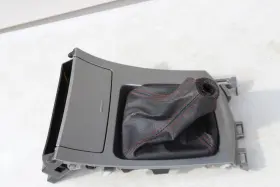 Bbm4-64633 Mazda 2010-2013 3 Mt Gear Shifter Boot With Surround Trim Assembly Oem