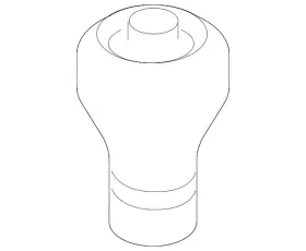 Bckp-46-030a Mazda Genuine Shift Knob